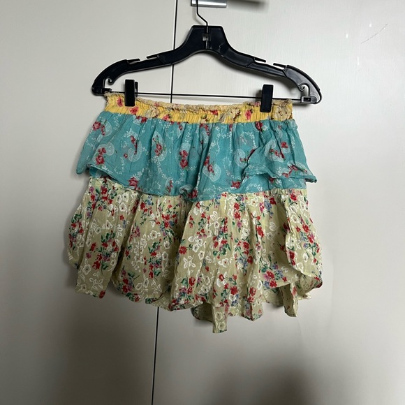 Love Shack Fancy Ruffle Mini Skirt - Picture 2 of 4